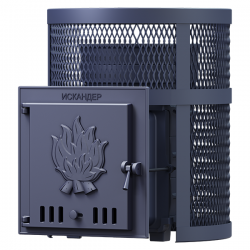 Печь для бани Технолит Искандер 25 в сетке