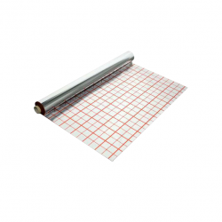 Пленка – фольга TECLine Kotar IZOFOLIX с разметкой для теплого пола (рулон 50 метров)