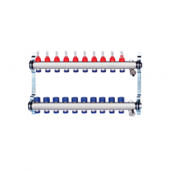 Гребенка TECline MC0312 (12 контуров) с расходомерами