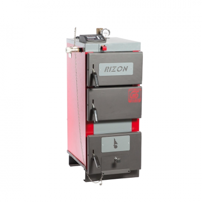 Твердотопливный котел Теплоприбор RIZON EXTRA 25 А (с автоматикой)