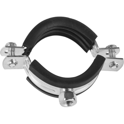 Хомут сантехнический 1/2" (20-24 мм) с гайкой М8, цинк