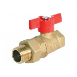 Кран шаровой "американка" Ду15 А31/1 прямой бабочка PN40