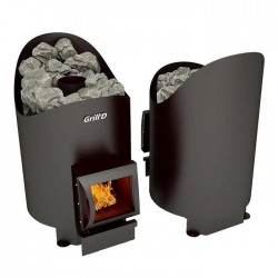 Печь для бани стальная Grill'D Aurora 160 Short black