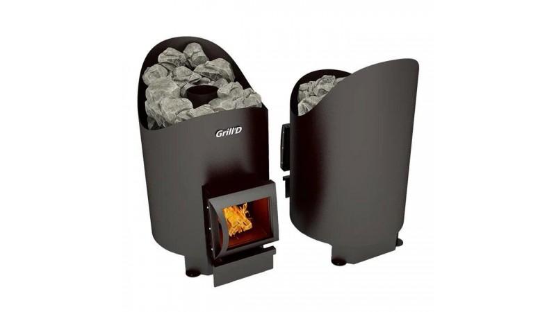 Печь для бани стальная Grill'D Aurora 160 Short black