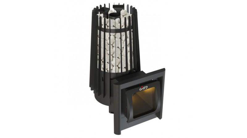 Печь для бани стальная Grill'D Cometa 180 Vega Long Window Max