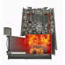 Печь для бани стальная Grill'D Cometa 350 Vega Window Max Stone