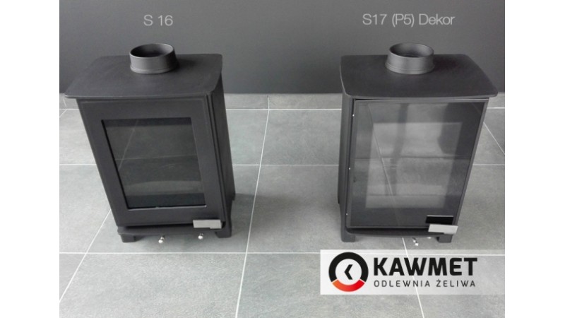 Чугунный камин Kawmet Premium S17 Dekor (4,9 кВт)