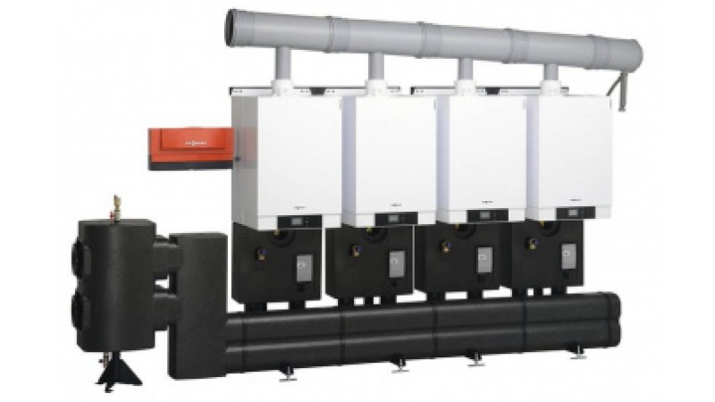Конденсационный газовый котел Viessmann Vitodens 200 B2HB366 (Vitotronic 200) 13Квт