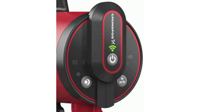 Циркуляционный насос Grundfos ALPHA3 25-80 (соединительные гайки в комплекте)