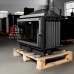 Чугунная каминная топка KFD ECO MAX 7 L standard D стекло слева (с шибером)