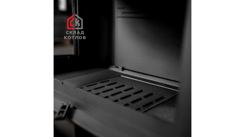 Чугунная каминная топка KFD ECO MAX 7 L standard D стекло слева (с шибером)