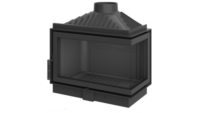 Чугунная каминная топка KFD ECO MAX 7 R standard D стекло справа (с шибером)