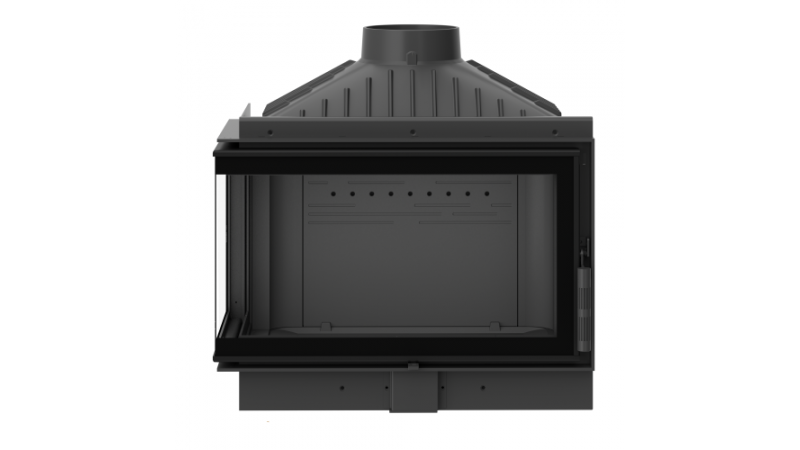 Чугунная каминная топка KFD ECO iMAX 7 L standard D стекло слева (с шибером)