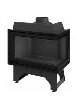 Чугунная каминная топка KFD ECO iLUX 90 L левая сторона