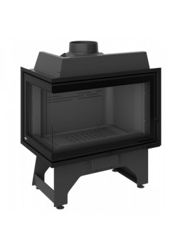 Чугунная каминная топка KFD ECO iLUX 90 R правая сторона