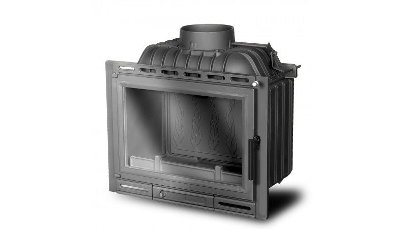 Чугунная каминная топка KawMet W13A 11.5 кВт EKO