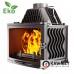 Чугунная каминная топка KawMet W17 Panorama 16.1 кВт EKO