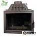 Чугунная каминная топка KawMet W17 Panorama 16.1 кВт EKO