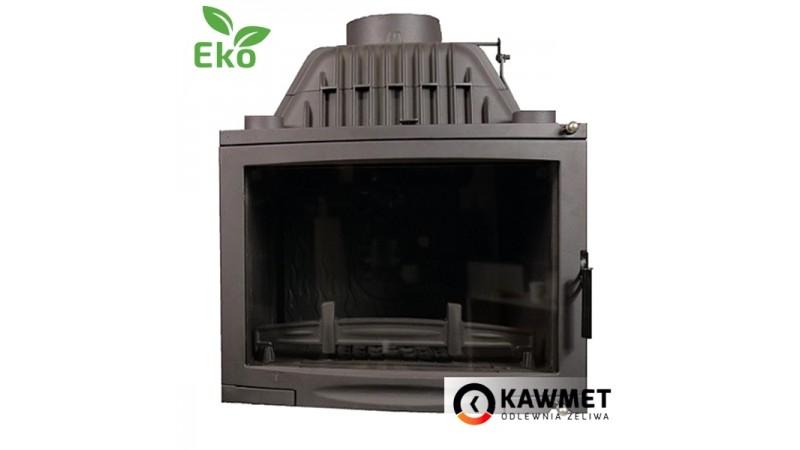 Чугунная каминная топка KawMet W17 Panorama 16.1 кВт EKO