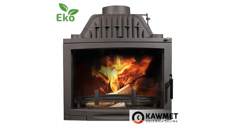Чугунная каминная топка KawMet W17 Panorama 16.1 кВт EKO