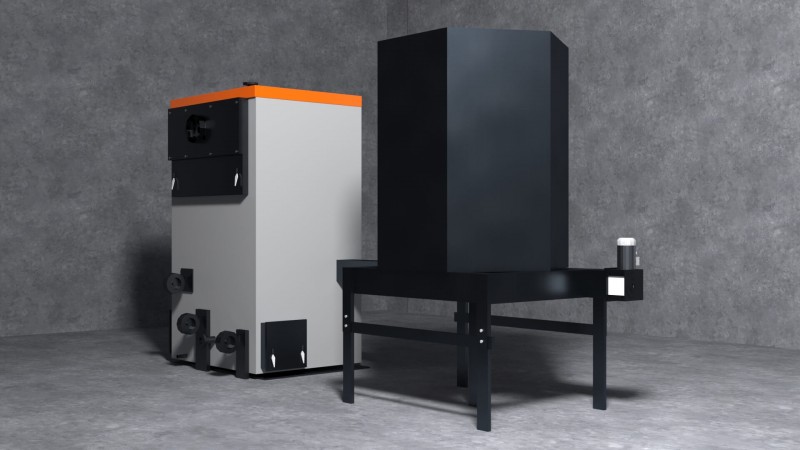 Твердотопливный котел TIS HARD BIO 300