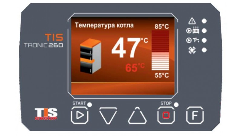 Твердотопливный котел Tis Plus DR 17