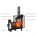 Печь для бани чугунная ProMetall Атмосфера М сетка нержавейка