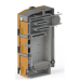 Пеллетный котел GTM Pellet Master 30 кВт с горелкой UNI (автоматическая система самоочистки топки ) бункер 200 кг