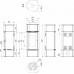 Печь-камин Defro HOME ORBIS EXTENTO F Печь-камин Defro HOME ORBIS EXTENTO F