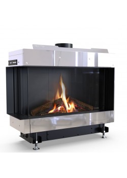 Газовая каминная топка Defro Home VITAL 37 S BL/BP