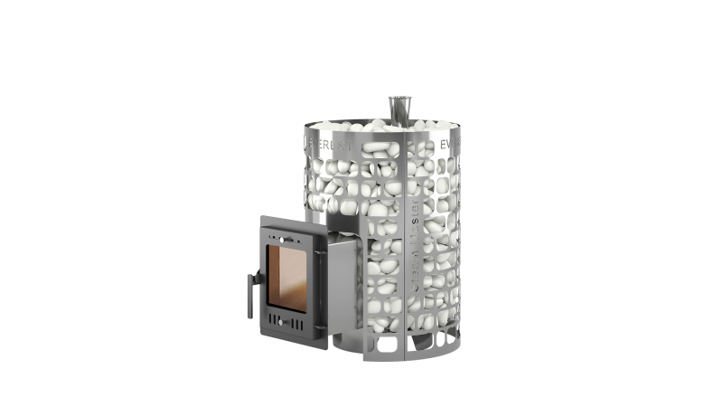 Печь для бани Эверест "Steam Master" 18 INOX (210М)