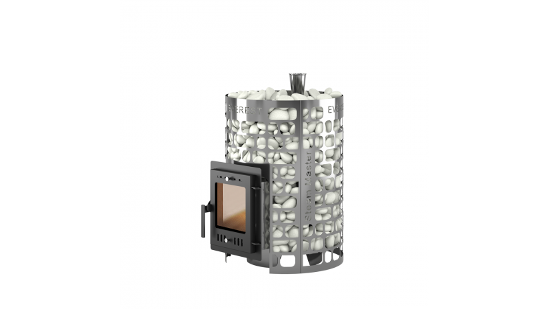 Печь для бани Эверест "Steam Master" 18 INOX (210М) б/в