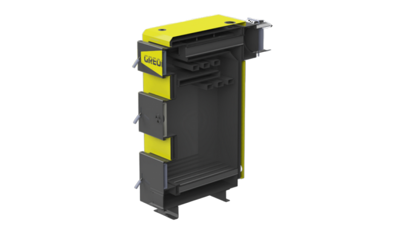 Твердотопливный котел Greolit DEEP PLUS 20 кВт с автоматикой