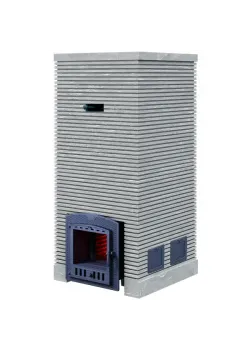 Печь для бани Технолит Комплект Гром 30 (П2) Русский пар ХАЙ ТЕК 1515/60 Талькомагнезит