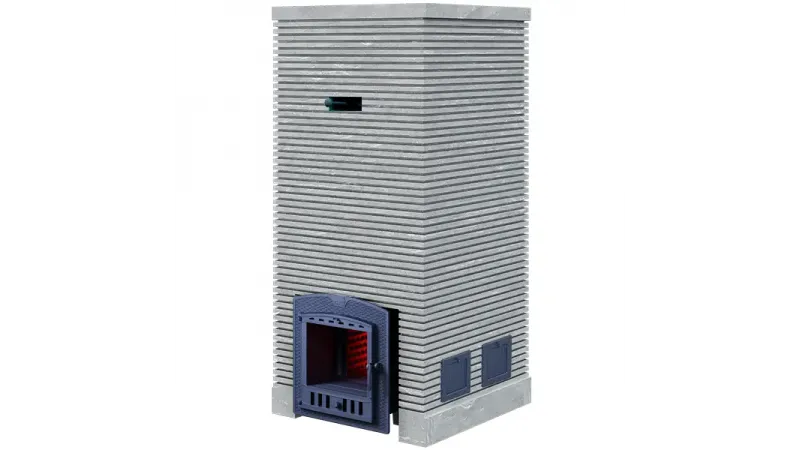 Печь для бани Технолит Комплект Гром 30 (П2) Русский пар ХАЙ ТЕК 1515/60 Талькомагнезит