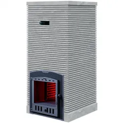 Печь для бани Технолит Комплект Гром 30 (П2) Русский пар ХАЙ ТЕК 1515/60 Талькомагнезит